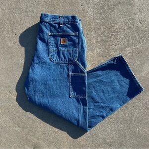 Carhartt Men’s Blue Carpenter Jeans